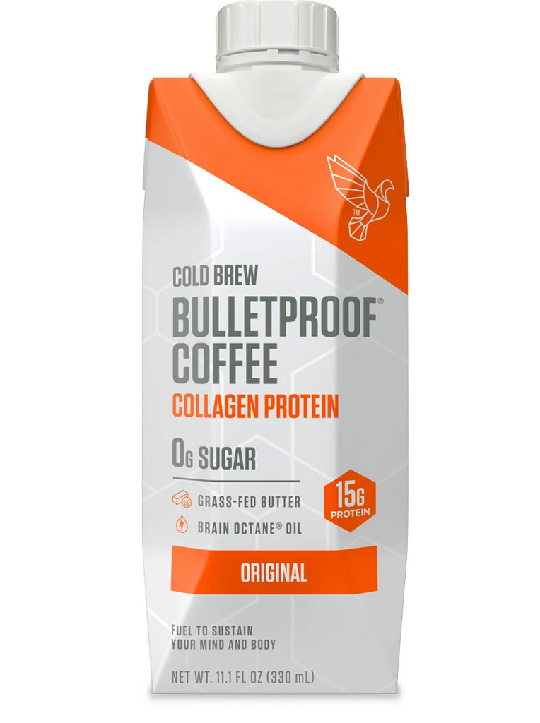 Bulletproof Coffee, Cold Brew, + Collagen Protein 330ml